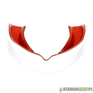 Ochraniacz na zęby szczęka firmowa biało czerwona