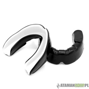 Ochraniacz na zęby szczęka firmowa czarno biała