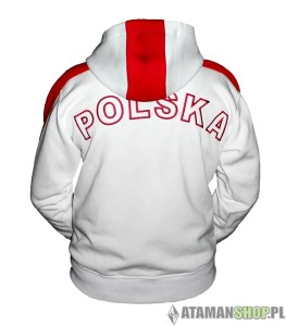 Bluza Patriotyczna biała Polska z haftem dla dzieci