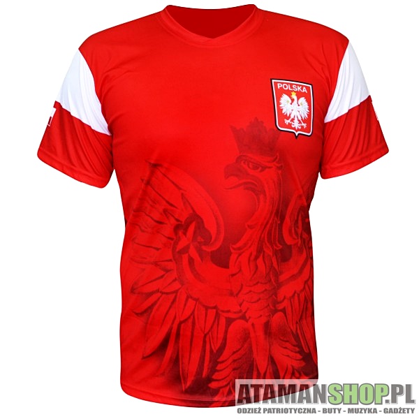 Koszulka piłkarska Polska z Orłem Ataman